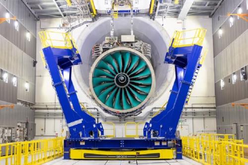 بزرگترین موتور هواپیمای جهان آماده آزمایش است
