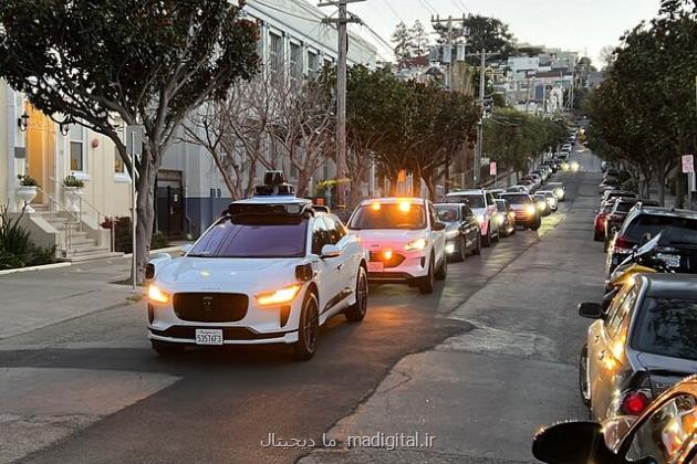 ترافیک خودرو های بدون راننده در سانفرانسیسکو