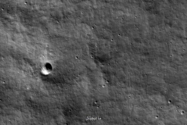 عکس مدارگرد ناسا از محل برخورد مأموریت روسیه به ماه