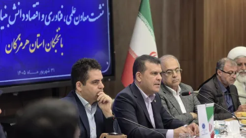 هرمزگان می تواند به یکی از هاب های فناوری کشور تبدیل گردد